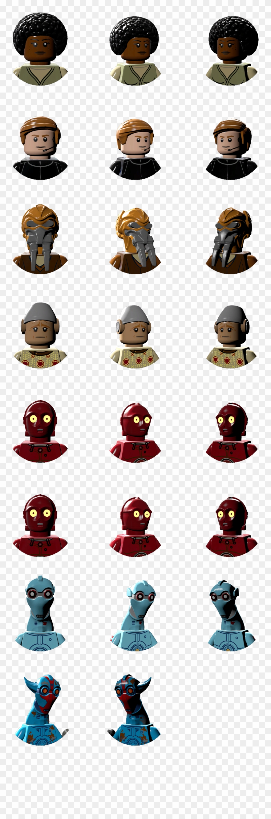 icon lego star wars game characters