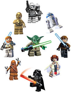 Lego Star Wars Luke Darth Vador Yoda Characters Iron On T Shirt 232x300 Lego Star Wars Luke Darth Vador Yoda Characters Iron On T Shirt