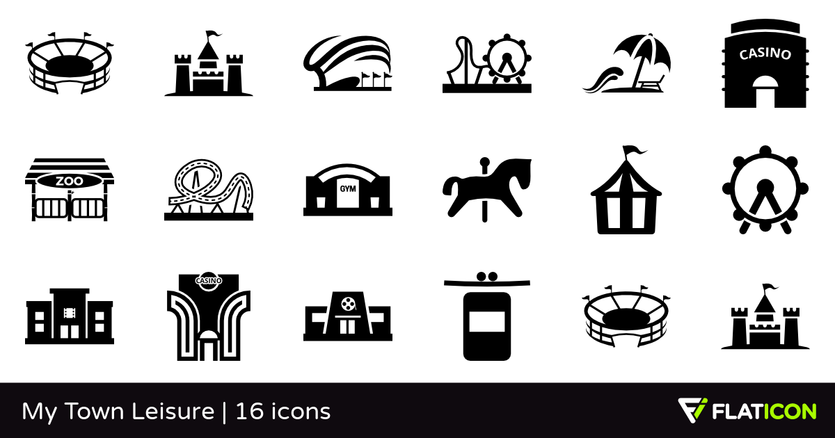 1200x630 My Town Leisure Free Icons