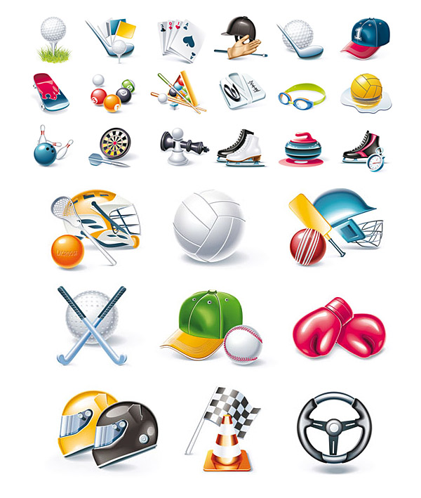 600x709 The Leisure Sports Icon Vector