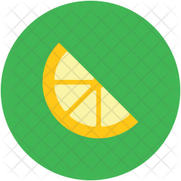 256x256 Lemon Icon Of Flat Style
