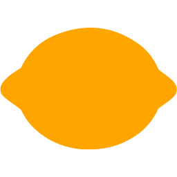256x256 Orange Lemon Icon