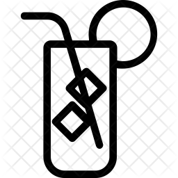 256x256 Lemonade Icon Of Line Style