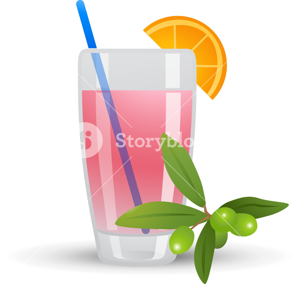 1000x970 Pink Lemonade Icon Royalty Free Stock Image
