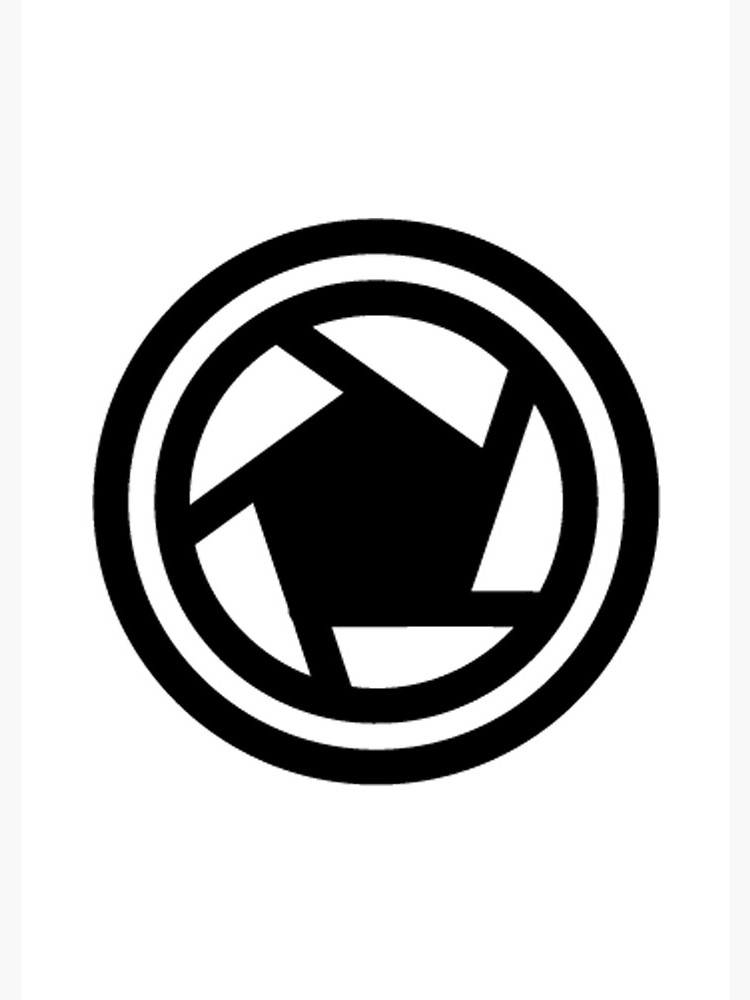 750x1000 Camera Shutter Lens Icon Spiral Notebook