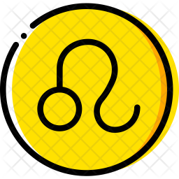 256x256 Leo Icon Of Colored Outline Style