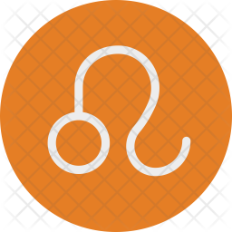 256x256 Leo Icon Of Flat Style