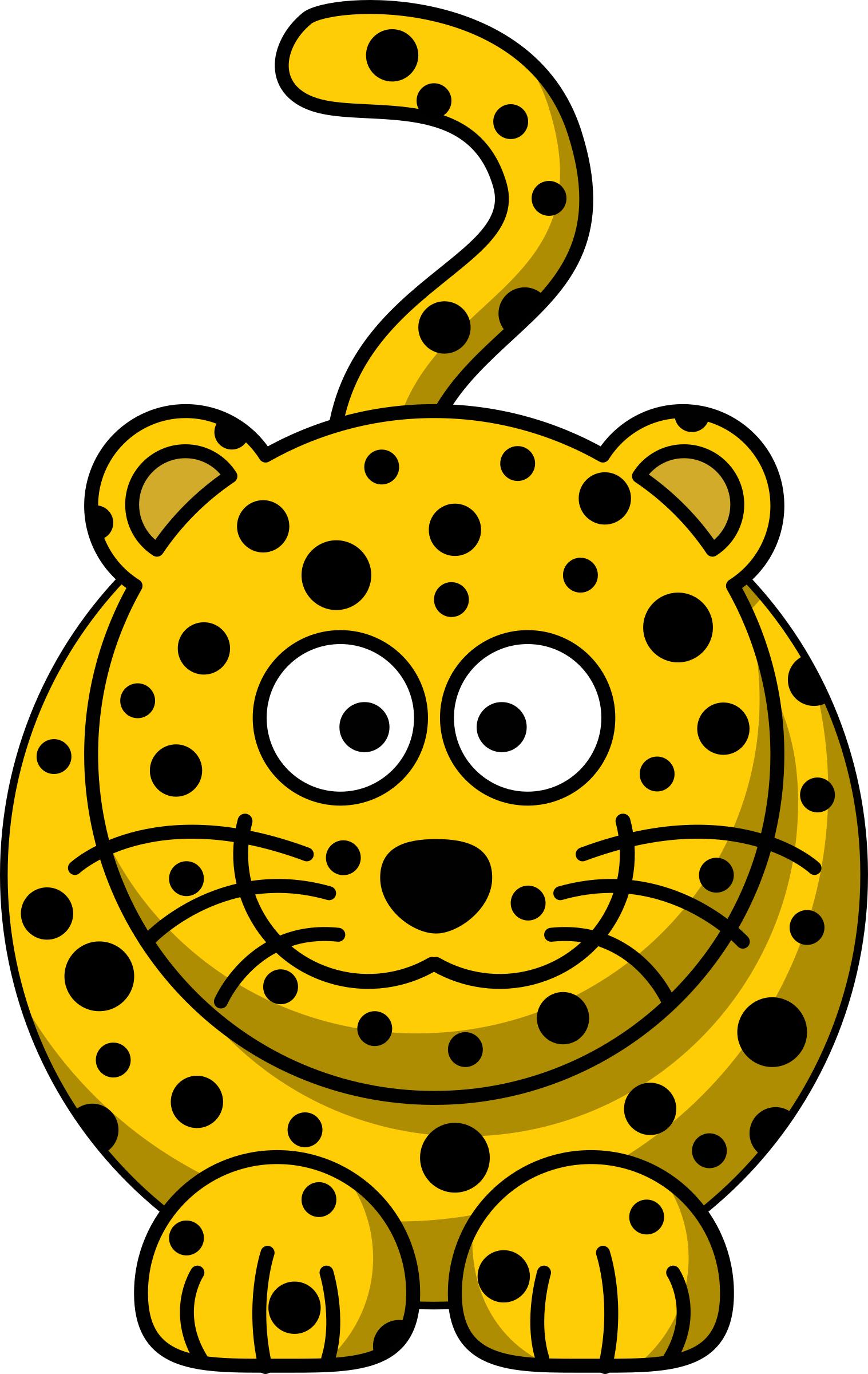1517x2400 Cartoon Leopard Icons Png