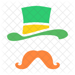 256x256 Leprechaun Icon Of Flat Style