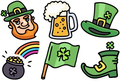 390x260 Lucky Leprechaun Iconset