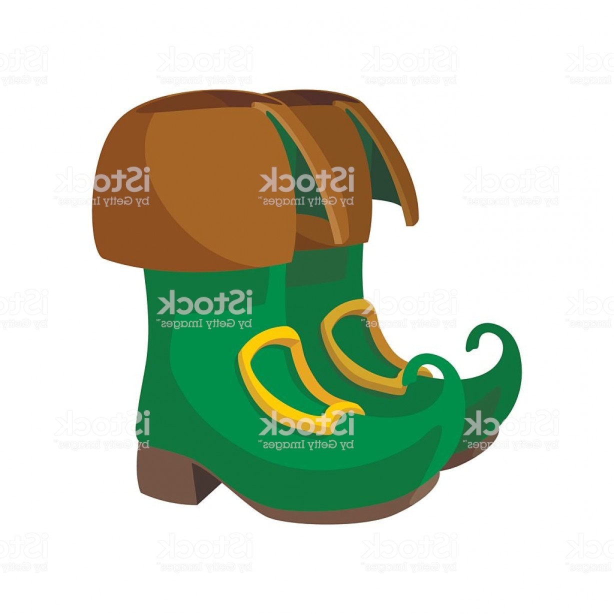 1228x1228 Green Leprechaun Boots Cartoon Icon Gm Catchsplace