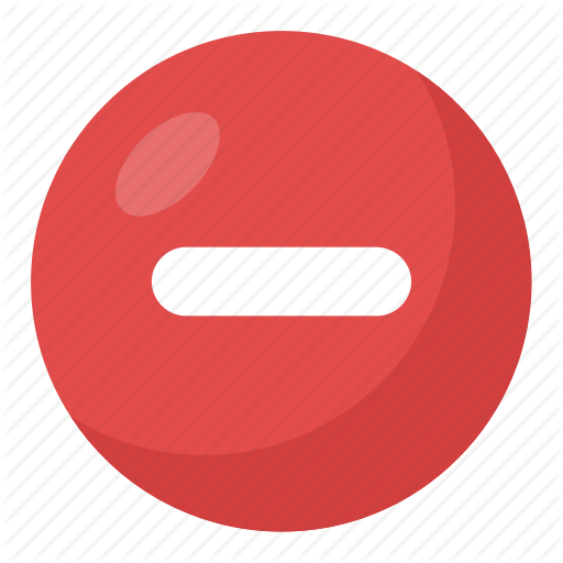 512x512 Less, Minus Sign, Negative, Subtract Symbol, Subtraction Icon