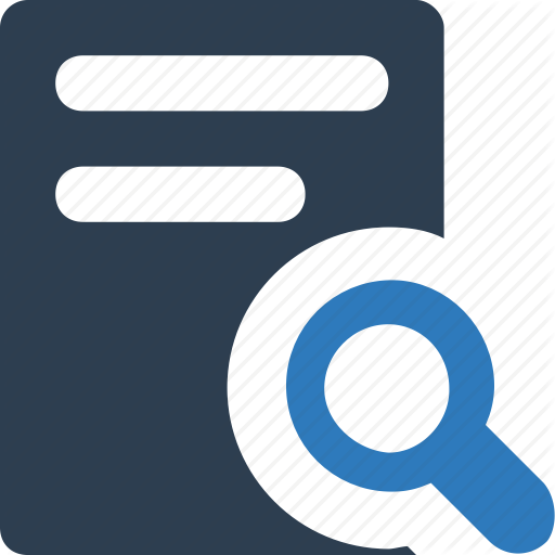 512x512 Book, Book With Magnifier, Search Lesson Icon