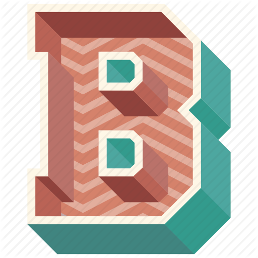512x512 Alphabet, Letter, Alphabet Letter B, B, Capital Letter B Icon