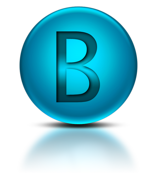 600x700 Save Png Letter B