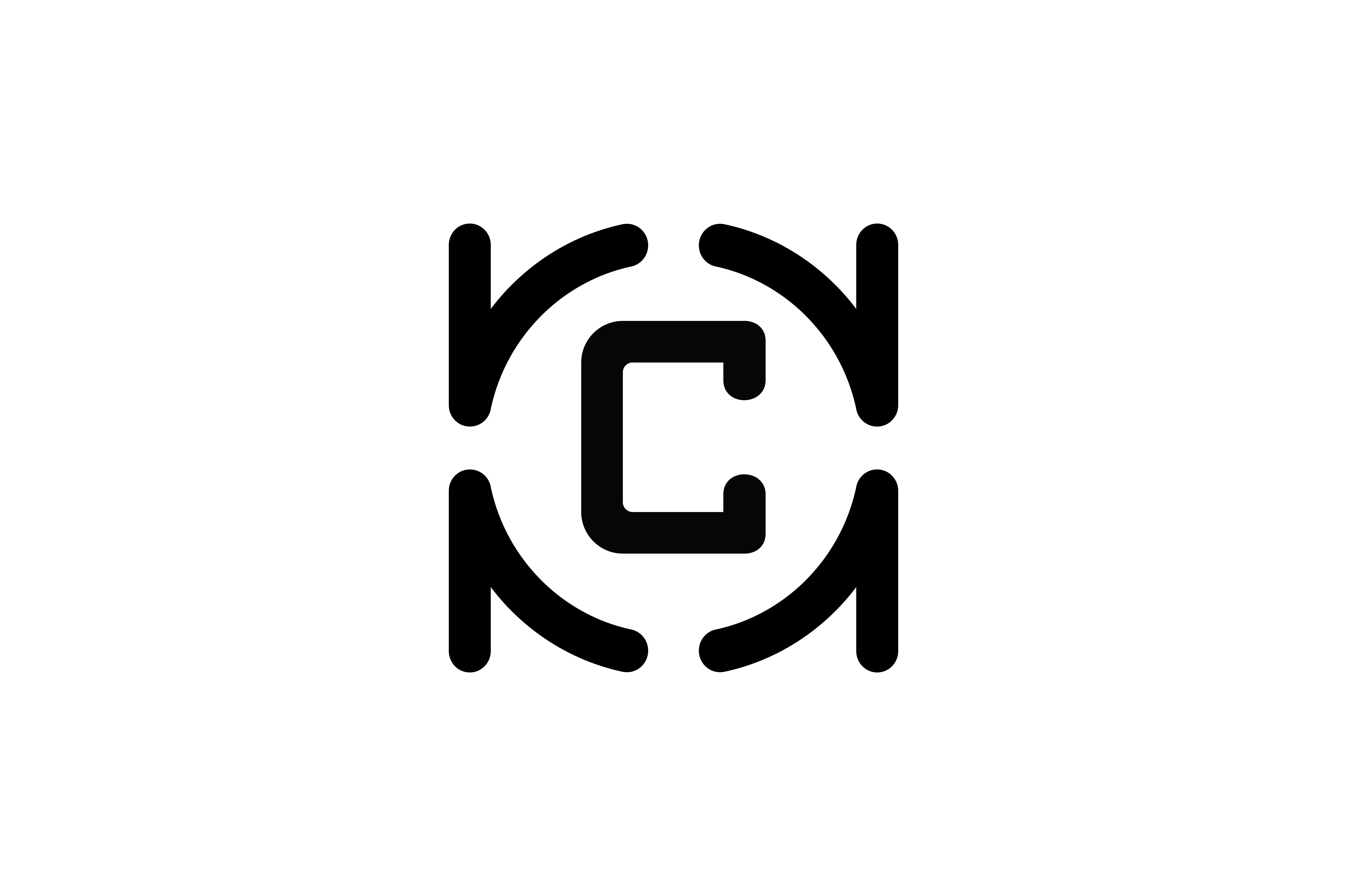 7513x5000 Letter C Icon Graphic