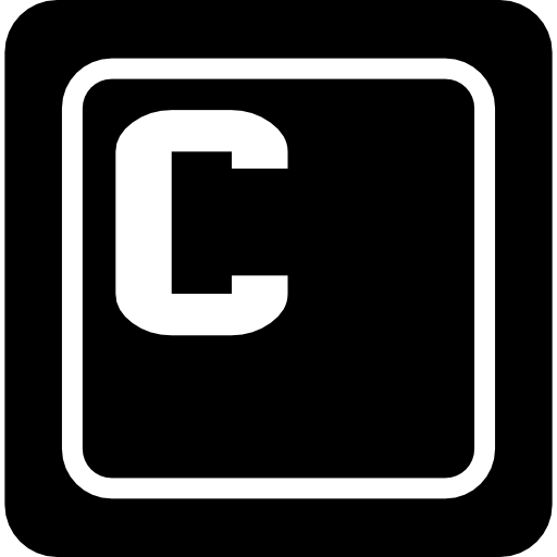 512x512 Letter C Key On Keyboard Icons Free Download