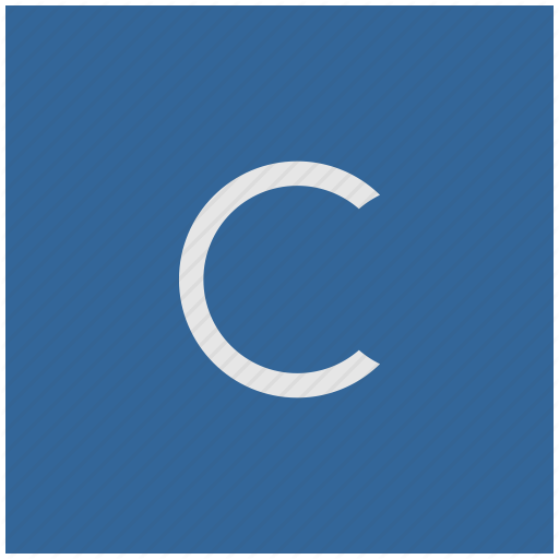 512x512 Blue, C, Copy, Copyright, Deep, Letter, Square Icon