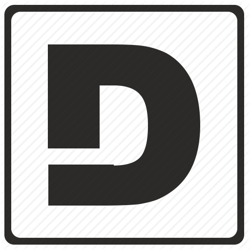 Letter D Icon