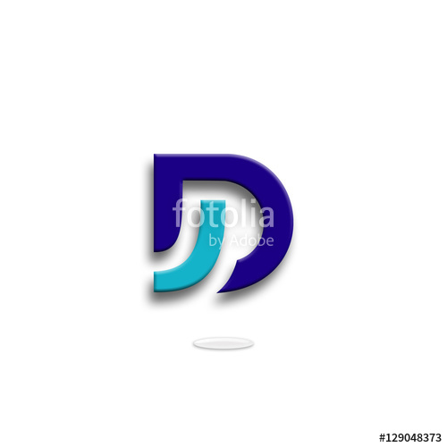 500x500 D, Logo D, Letter D, Icon D, Symbol D, Font D Stock Image