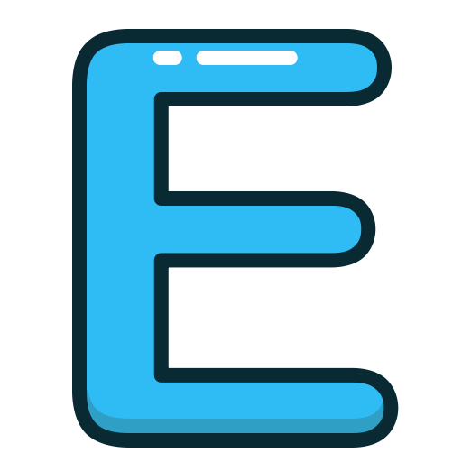 512x512 Letter E Png Free Letter E Transparent Images