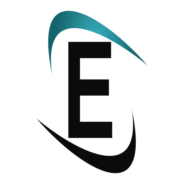 640x640 Modern Icon Solution Letter E, Letter, Icon, Business Png