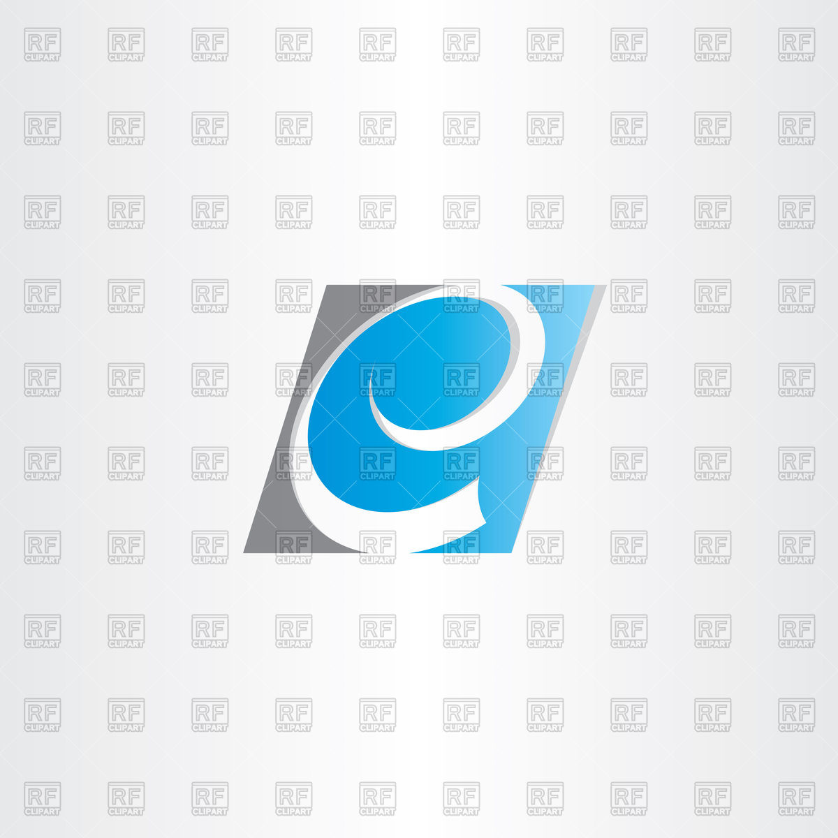 1200x1200 Stylized Letter E Icon Vector Image Of Icons And Emblems