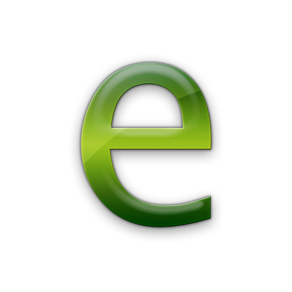 420x420 Transparent Letter E Icon