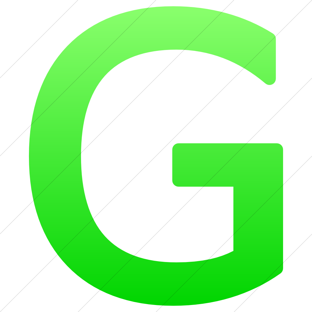 1024x1024 Icon Letter G Symbol