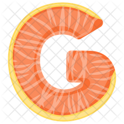 256x256 Letter G Icon Of Doodle Style