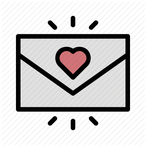 512x512 Heart, Letter, Love, Love Letter, Message, Valentine Icon