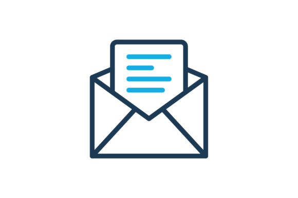 580x386 Letter Icon Graphic