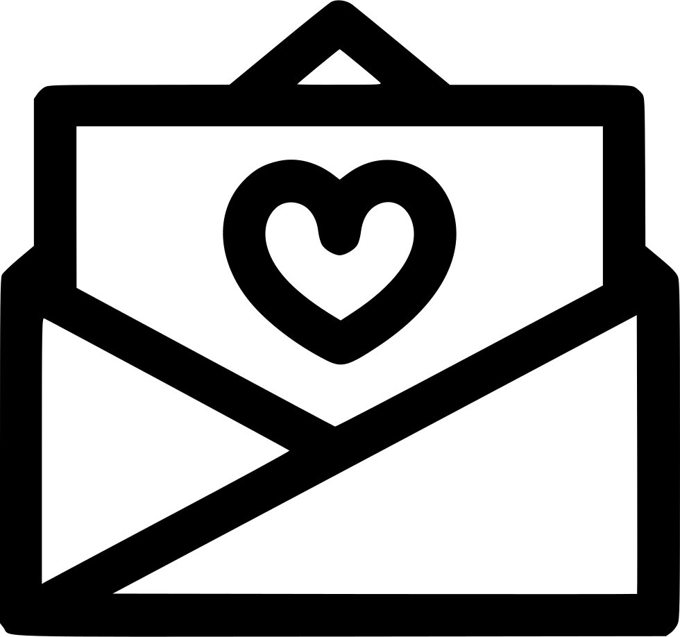 980x918 Open Love Letter Png Icon Free Download