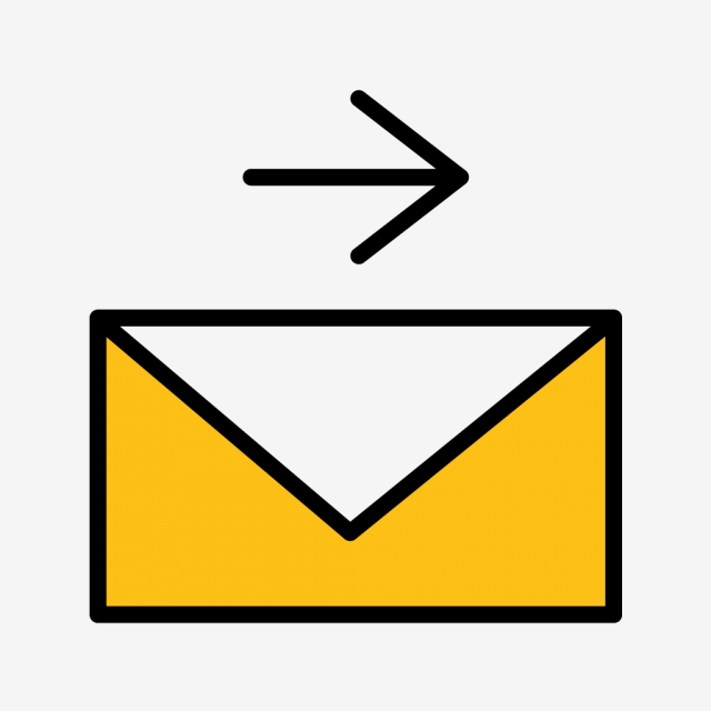 640x640 Vector Forward Letter Icon, Forward, Letter, Message Png