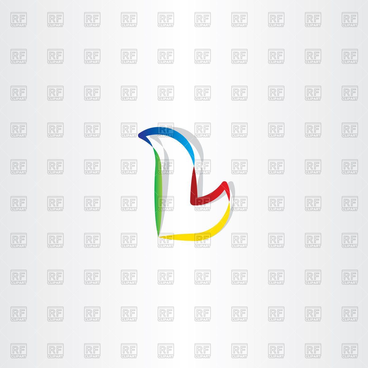 1200x1200 Colorful Letter L Icon Vector Image Of Icons And Emblems