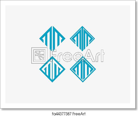 560x470 Free Art Print Of Abstract Letter M Icon Alphabet Symbol Letter