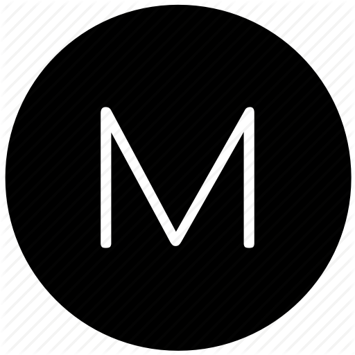Letter M Icon at Collection of Letter M Icon free for