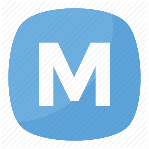 512x512 Alphabet M, Letter M, M Button, M Emoji, Squared M Icon