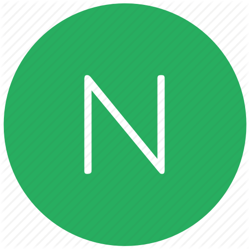 512x512 Green, Key, Keyboard, Letter, N Icon