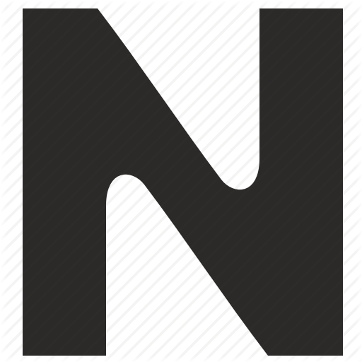 512x512 Alphabet, Child, Kid, Latin, Letter, N Icon