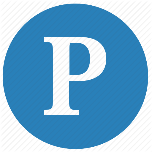 512x512 Keyboard, Latin, Letter, P, Round, Uppercase Icon