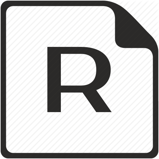 512x512 Doc, File, Key, Latin, Letter, R Icon