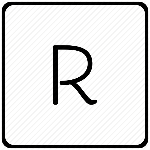 512x512 Key, Keyboard, Letter, R Icon