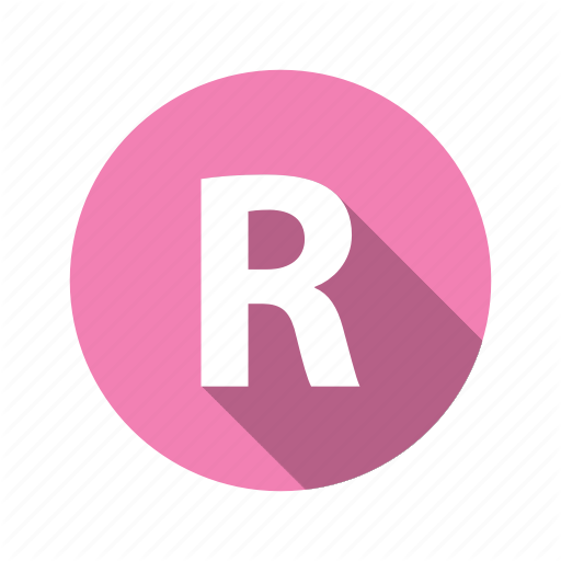 512x512 Abc, Alphabet, Font, Graphic, Letter, R, Text Icon