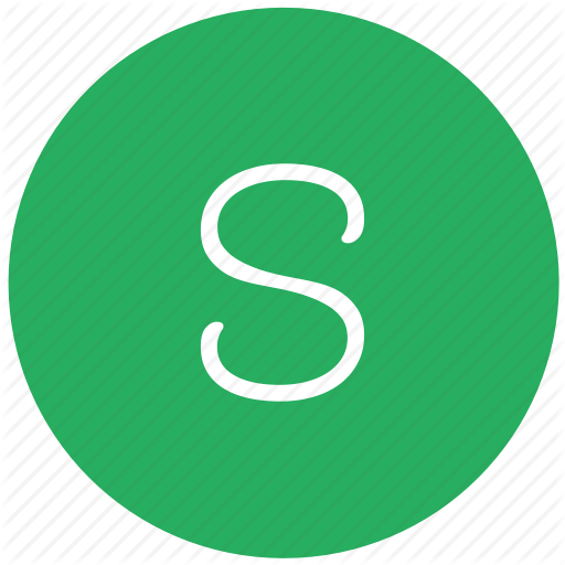 512x512 Green, Key, Keyboard, Letter, S Icon