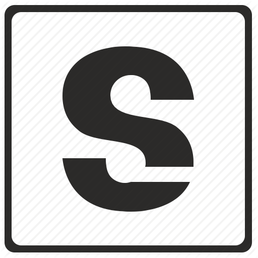 512x512 Alphabet, Latin, Letter, Modern, S Icon