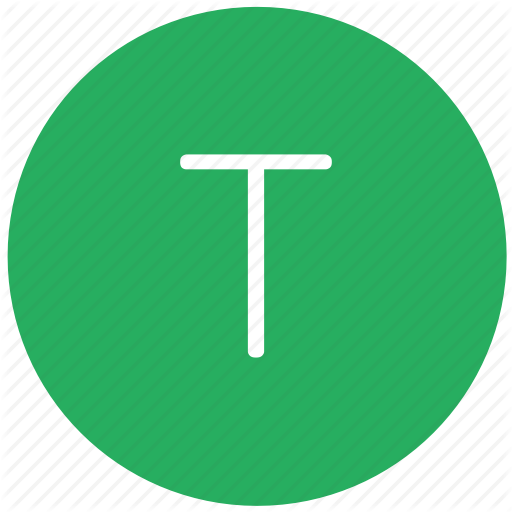 512x512 Green, Key, Keyboard, Letter, T Icon