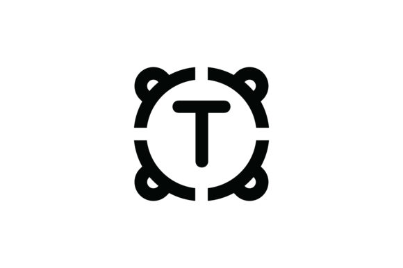 580x386 Letter T Icon Graphic