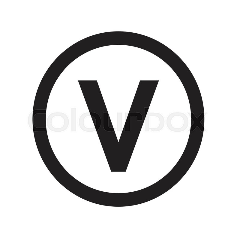Letter V Icon
