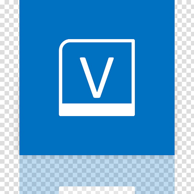 640x640 Metro Ui Icon Set Icons, Visio Alt Mirror, Blue And White Letter V